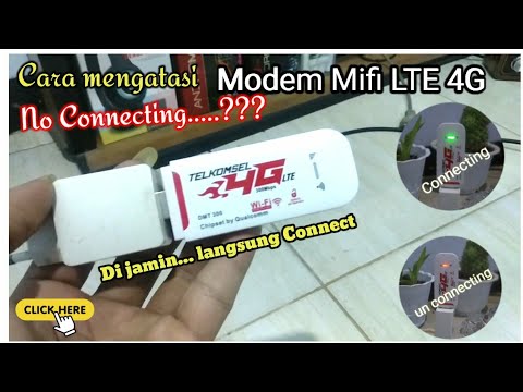 DIY cara mengatasi Modem Mifi 4G no Connect #modemmifi