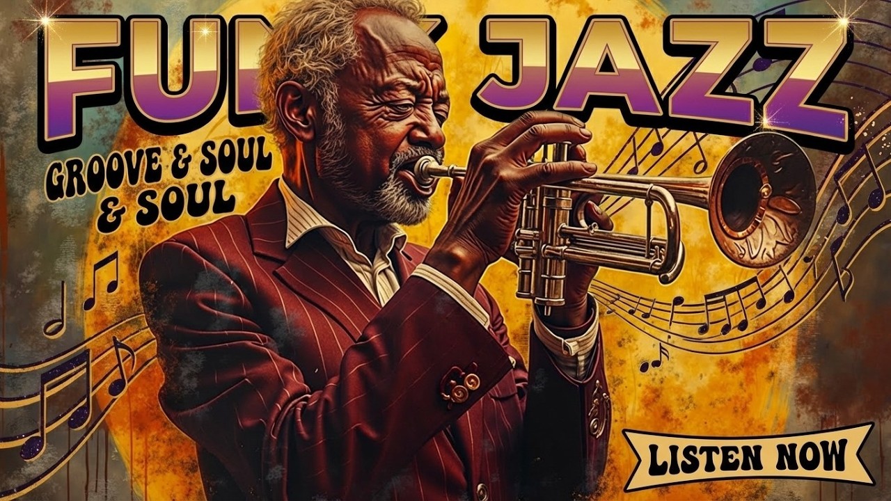 Фанк-джаз инструментал 🎷 Ретро-джаз-фанк для расслабления и учебы