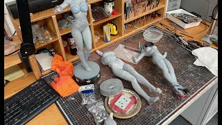 Vincevellcustoms Live Stream - Harley Base Set Up Wonder Woman Psylocke Tweaks