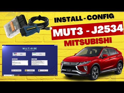 Install and cofigure MUT 3 MITSUBISHI  06.2021 with Device J2534 Tactrix Openport, Mongoose JLR