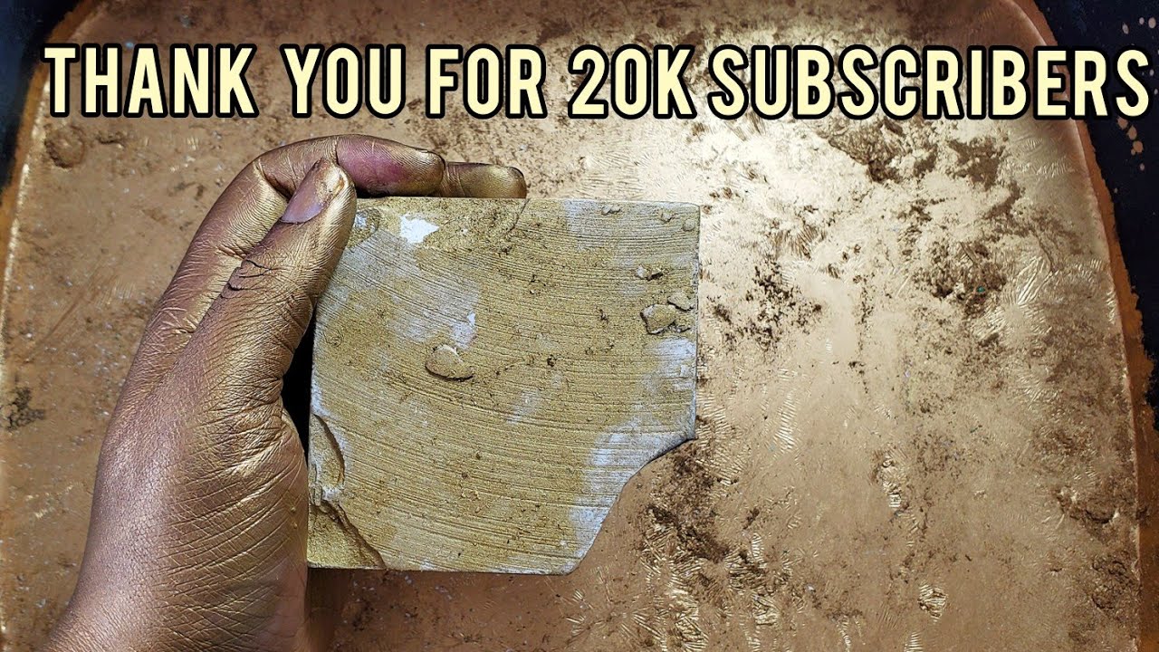 GOLDEN TREASURE GYM CHALK WATER CRUMBLE-ASMR