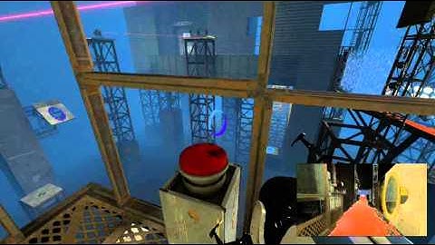 Portal 2 Co-Op - Walkthrough - Course 5: Mobility Gels