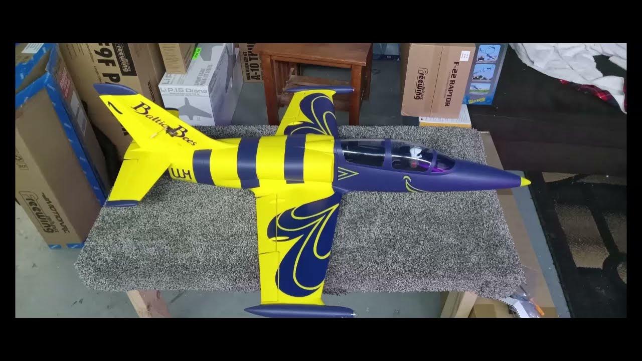 Banana Hobby FlyFans Baltic Bees L39 Albatros 64mm RC EDF Jet unboxing