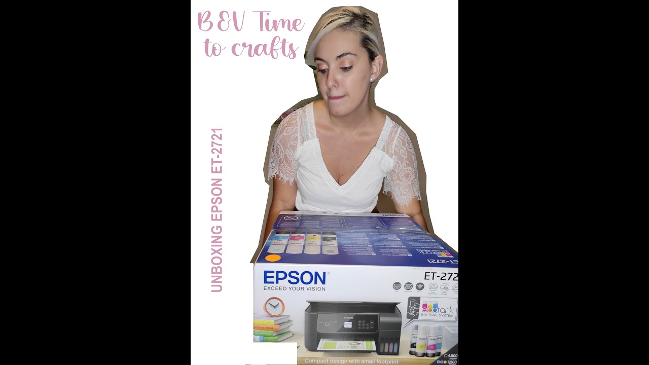 UNBOXING y PRUEBAS impresora ECOTANK (EPSON 2721) - YouTube
