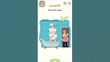 Find the duck!#dop2 level 57 #Duck #Game #Fun#viralvideo #youtubeshorts #gameplay