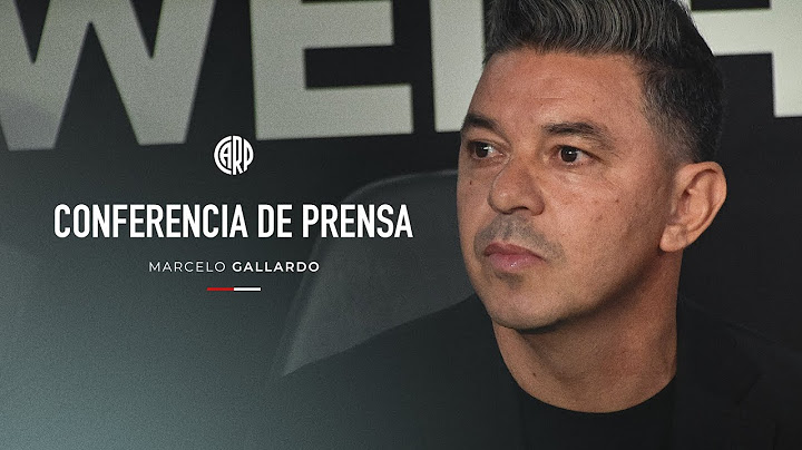 Marcelo Gallardo en conferencia de prensa | EN VIVO | River - Platense