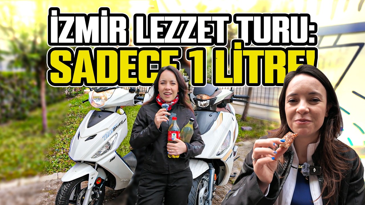 Sadece 1 Litre Benzinle İzmir Turu! | Hero Dash 110 & 125 ile Lezzet Avı 🚀