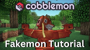How to Create and Add Your OWN Fakemon With Cobblemon!