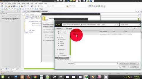 vb.net Load data in datagridview using MS Access 2007 - 2010 (Part 1 - Part 6)