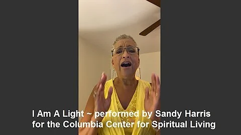 I Am A Light ~ performed by Sandy Harris