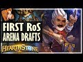 Drafting Rise of Shadows Arena At Blizzard HQ! - Rise Of Shadows Hearthstone