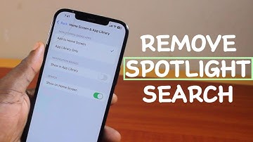 How to Turn OFF Spotlight Search on iPhone