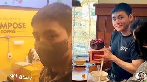 BTS V / Taehyung Compose Coffee Latest, Military Break, Short Hair