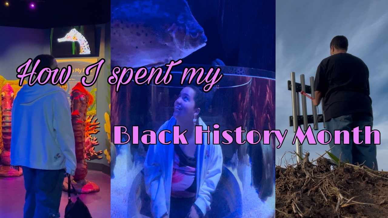 How I spent Black History Month | Aquarium, Live Jazz, Exploring New Places