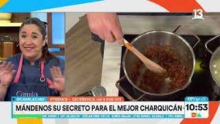 Charquicán: Cami Chef enseña exquisita receta cacera. Tu Día, Canal 13