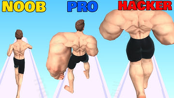 NOOB vs PRO vs HACKER in Muscle Stack