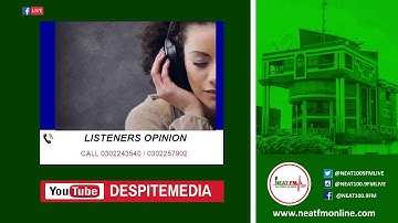 GHANA MONTIE WITH MAC-JERRY OSEI AGYEMAN on NEAT 100.9 FM  (MONDAY 8-12-25)