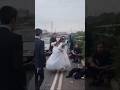 Jewish Bride And Groom Take Shelter During Their Wedding From Rockets The Wedding Went On Israel