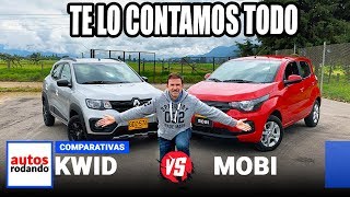 RENAULT KWID vs FIAT MOBI ¿Cual ES MEJOR? Los EVALUAMOS al mismo tiempo