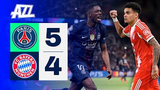 ✅ PSG 5  - BAYERN MUNICH 4 | 🏆 SEMI CHAMPIONS LEAGUE 2026 (IDA) | 🔥 EL PARTIDO DEL AÑO EN AZZ