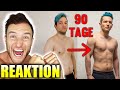 Meine Meinung zur Rezo Fitness Transformation | Falscher Trainingsplan? - Sascha Huber Reaktion