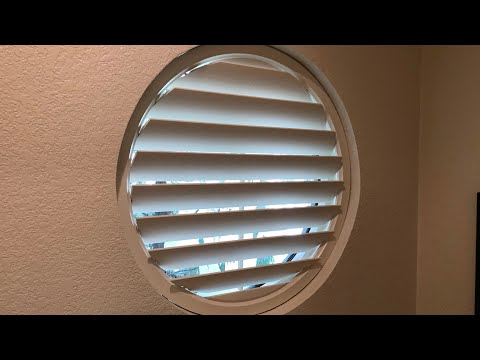 Functional Shutters for Round Windows