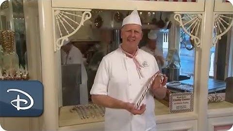 Making Holiday Candy Canes | Disneyland Park