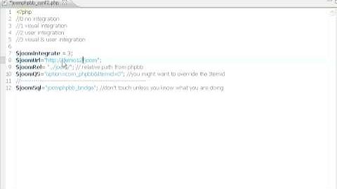 Joomla Extensions - 12 - PHPBB3