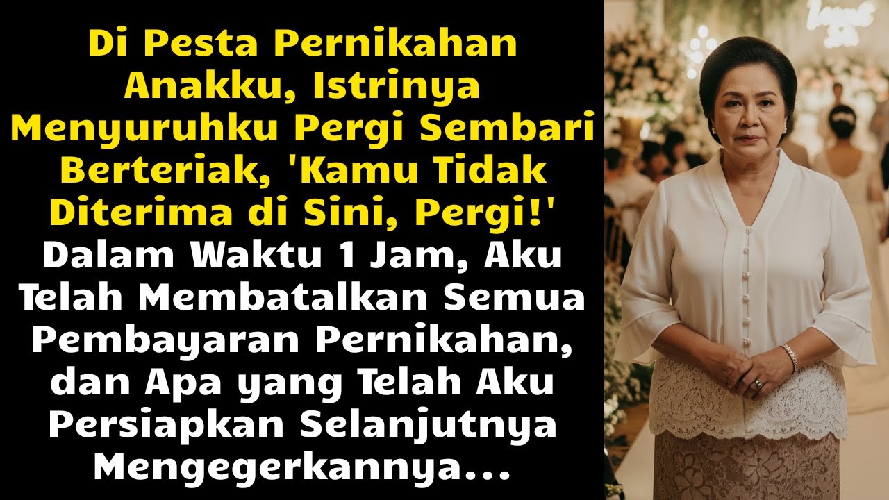 Pernikahan Anakku Hancur Total Setelah Aku Diusir—Mereka Baru Sadar: Akulah Penyelamat dan...