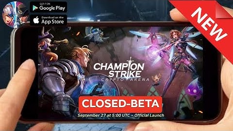 CHAMPION STRIKE - CRYPTO ARENA (NFT/BETA) 2022 New-Online Tactical-Strategy NFT/P2E CBT-Gameplay