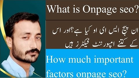 #Onpageseo#FullSEOCourse:What is onpage seo?Onpage seo kia hai?