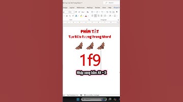 Phím Tắt Tạo Con Dơi Trong Word #kienthuc #excel #freefire #exceltips #tintuc #funny #words #fyp
