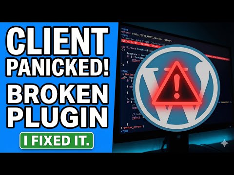 This WordPress Plugin Crashed My Client’s Site… Here’s How I Saved It! 🔧