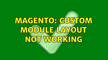 Magento: custom module layout not working