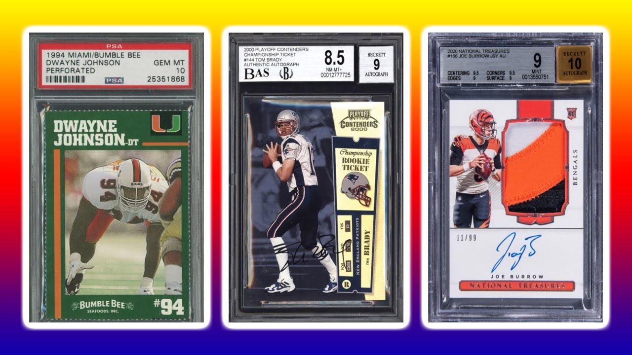Top 15 Highest Selling Football Cards From January Of 2022! Episode 4