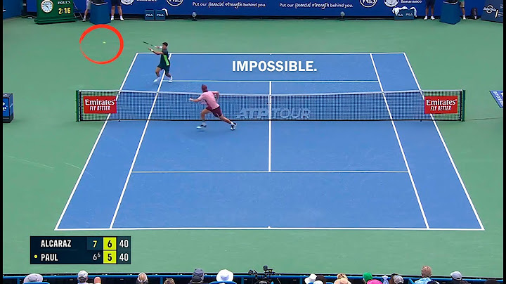 15 Times the Tennis Ball Did the IMPOSSIBLE