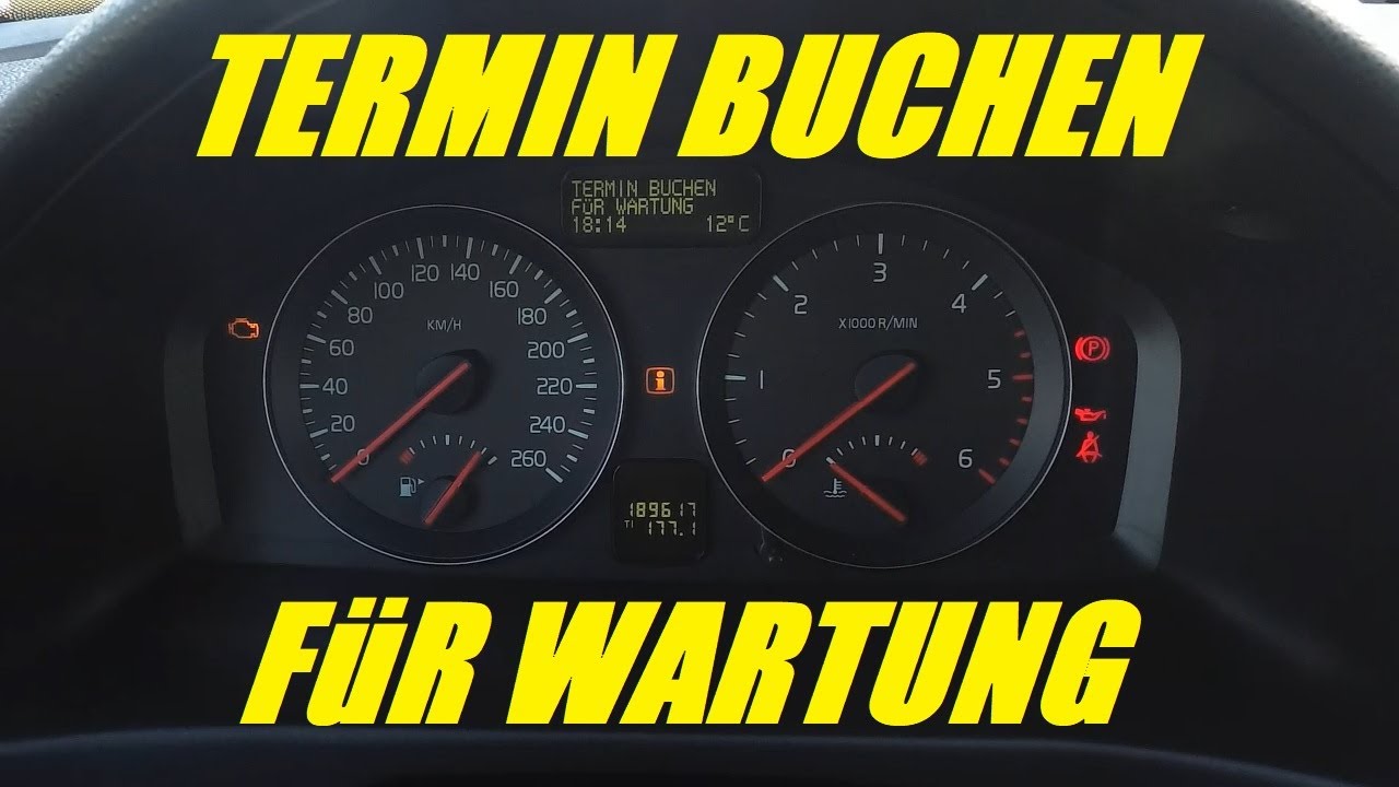 Termin Buchen Für Wartung Volvo | Wezwanie Do Serwisu Volvo | Inspekcja Serwisowa | Jak Skasować? - Youtube