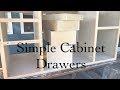 Making Kitchen Cabinets Part 3 - Drawers Making Kitchen Cabinets Part 3 - Drawers