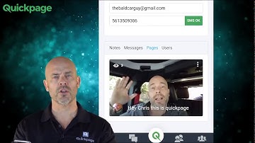 embedding quickpages within CRMS