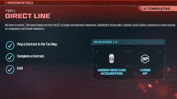 "Direct Line" MWZ Mission Guide (Welcome To Operation Deadbolt Act 1: Tier 1 - Mission 1)