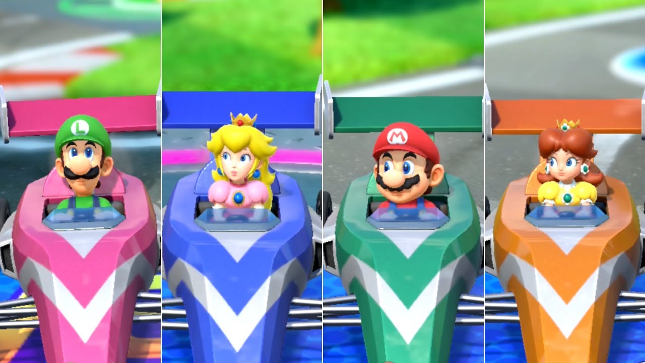 Super Mario Party Jamboree - Roll ‘em Raceway - Party Mode