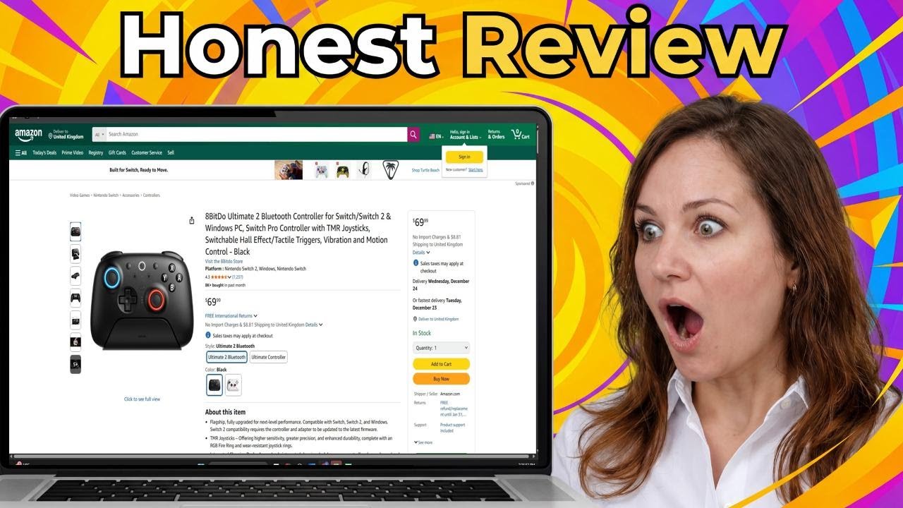 8BitDo Ultimate 2 Review: Controller Overview, Pros & Cons in 2026 ...