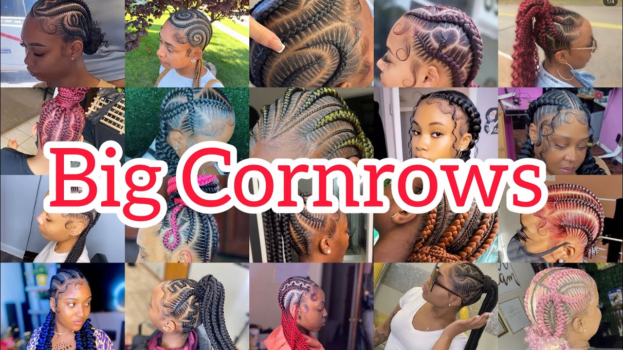 ‼️2026 Quick & Easy Jumbo/Big Cornrows Hairstyles Ideas That Will Shock You🔥