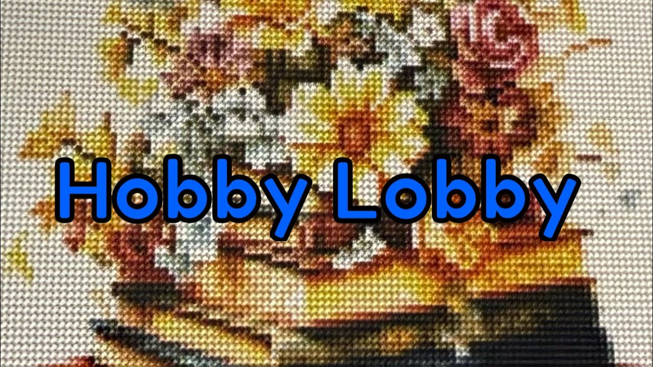 Diamond Painting Haul/Unboxing from Hobby Lobby 