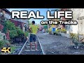 REAL LIFE on the Tracks in LEGAZPI CITY Albay Philippines - Virtual Walk [4K]