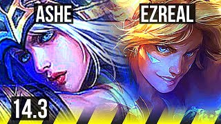 ASHE & Sona vs EZ & Janna (ADC) | 7/0/2, Godlike, 300+ games | NA Master | 14.3