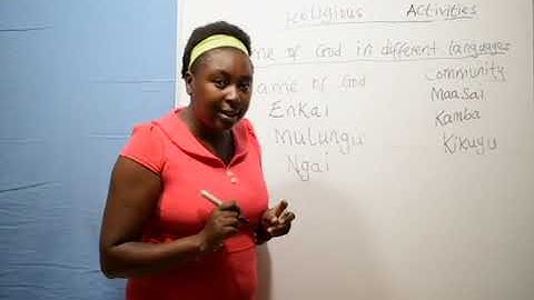 Pp2 -  Religious Activities(Name Of God In Different Languages)