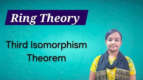 Third Ring Isomorphism Theorem #ringtheory #grouptheory #bsc #english #teaching @Ahana-j7n 