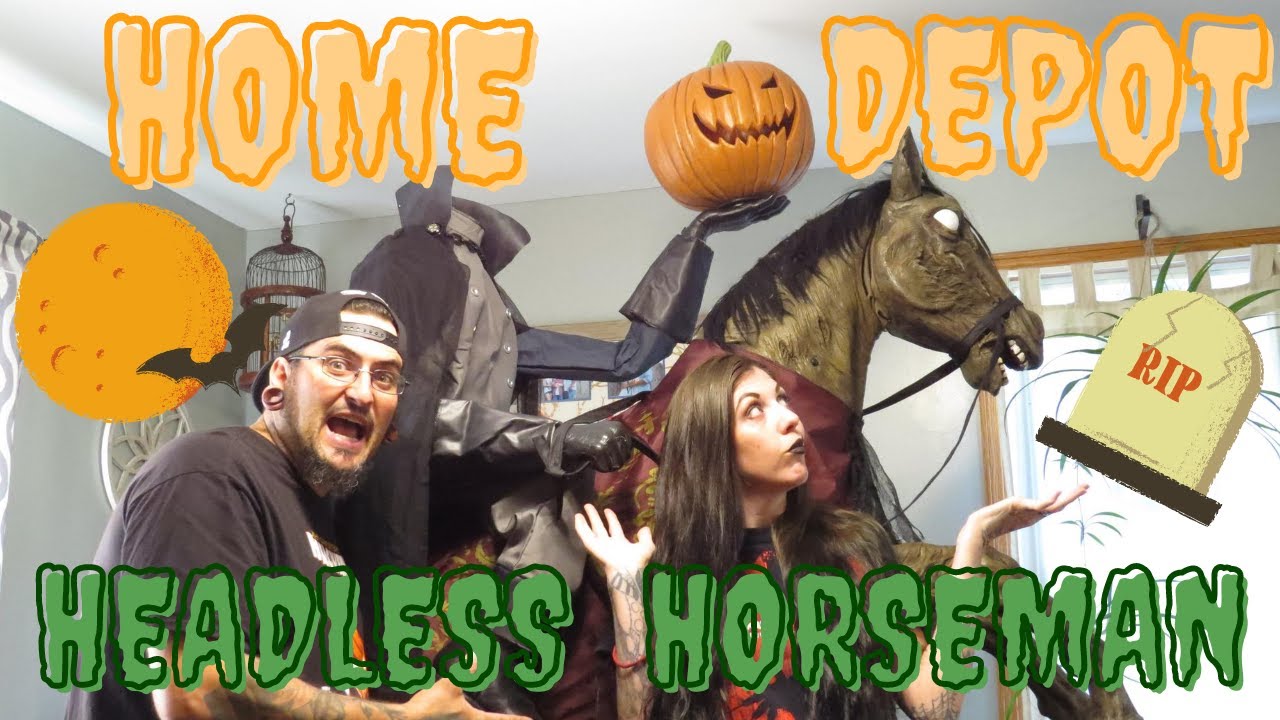 Home Depot Headless Horseman!!!!