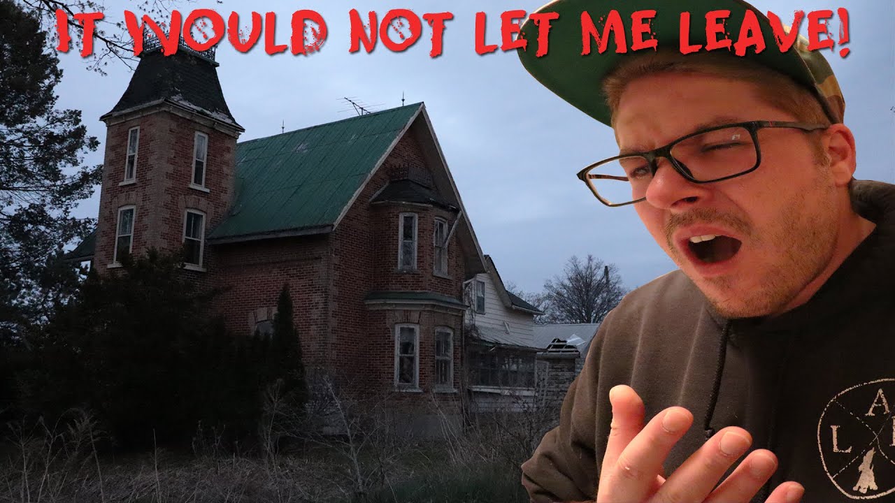 IT  TRIED TO TAKE ME OVER at the HAUNTED WITCHES ABANDONED HOUSE